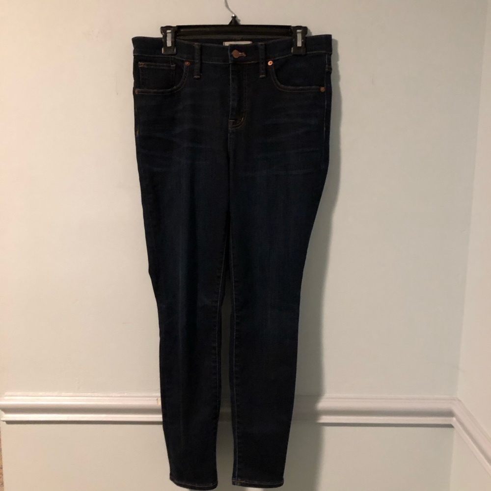 Madewell 9inch High-Rise Skinny Blue Jeans Size 29